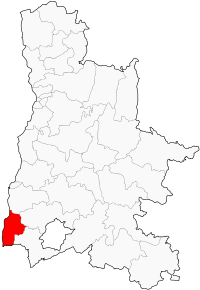 Localisation du Canton de Pierrelatte
