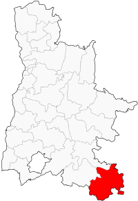 Localisation du Canton de Séderon