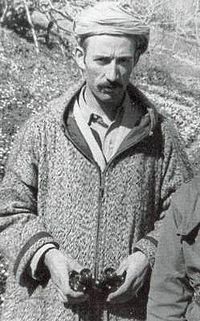 Colonel Amirouche Aït Hamouda dans le maquis en 1958