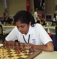 Dronavalli Harika en 2008