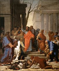 Eustache Le Sueur - The Preaching of St Paul at Ephesus - WGA12613.jpg