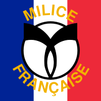 Flag of the collaborationist French Militia.svg