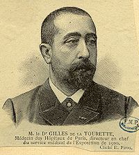 Portrait photographique de Georges Gilles de la Tourette par E.Pirou, Bibliothèque interuniversitaire de Médecine.