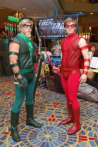 Green and Red Arrows Comic Con.jpg