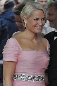La princesse héritière de Norvège en 2010.