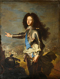 Louis de France (duc de Bourgogne) par Hyacinthe Rigaud.