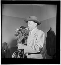 Illinois Jacquet, New York, N.Y., ca. May 1947 (William P. Gottlieb 12581).jpg
