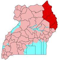 Map of Karamoja