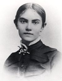 Karin Bergöö en 1882