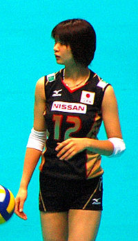 Kimura Saori, Japanese volleyball player.jpg