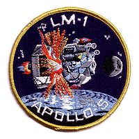 Insigne de la mission Apollo 5.