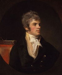 George Macaulay Trevelyan, 3e marquis de Lansdowne, portrait de Henry Walton réalisé en 1805.