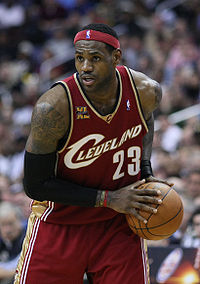 LeBron James, 1e choix de la draft NBA 2003.