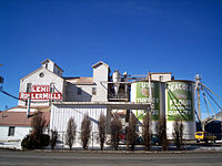 Le Lehi Roller Mills, lieu de tournage de Footloose.