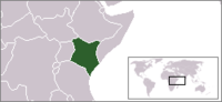 Localisation du Kenya
