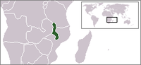 localisation du Malawi