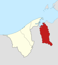 Locator map Temburong in Brunei.svg