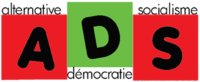 Logo de l'Alternative démocratie socialisme