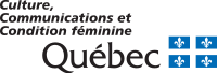 Logo du ministère de la Culture, des Communications et de la Condition féminine du Québec