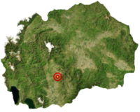Localisation géographique de Prilep