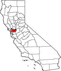 Comté de Contra Costa dans l'état de Californie