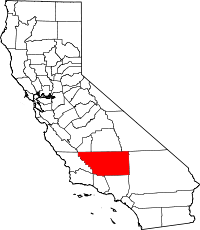Comté de Kern dans l'état de Californie