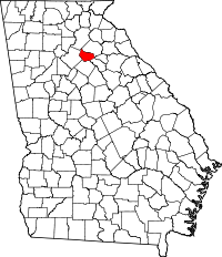 Map of Georgia highlighting Barrow County.svg