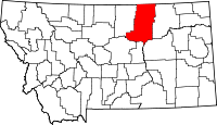 Map of Montana highlighting Phillips County.svg