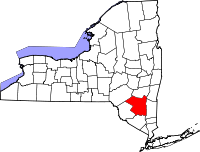Comté d'Ulster dans l'État de New York