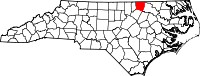 Comté de Warren dans l'État de Caroline du Nord