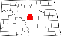 Map of North Dakota highlighting Sheridan County.svg