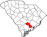 Map of South Carolina highlighting Dorchester County.svg