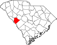 Map of South Carolina highlighting Edgefield County.svg