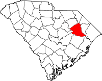 Map of South Carolina highlighting Florence County.svg