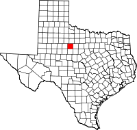 Map of Texas highlighting Jones County.svg