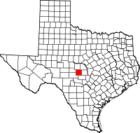 Map of Texas highlighting Mason County.svg