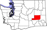 Comté d'Adams dans l'état de Washington