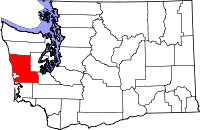 Comté de Grays Harbor dans l'état de Washington