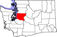 Comté de King dans l'état de Washington