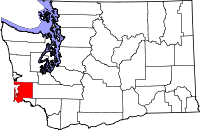 Comté de Pacific dans l'état de Washington