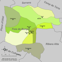 Communes de la Hoya de Buñol