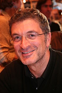 Marc Fiorentino au Salon du livre de Paris en mars 2009.