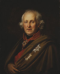 Portrait du comte Mordvinov, par Alexandre Grigorievitch Varnek (1810-1820)