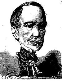 Portrait de Nicolas Changarnier paru dans Le Trombinoscope de Touchatout en 1872.