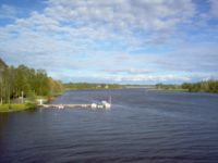 Oulujoki river at Laanila, Oulu.jpg