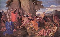 Poussin, Nicolas - Moses Striking Water from the Rock - 1649.jpg