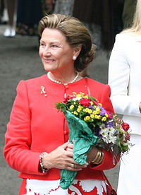 Sonja de Norvège, le 4 juillet 2007.