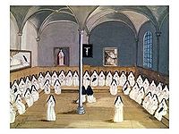 The Sisters of the Abbey of Port-Royal by Magdeleine Hortemels c. 1710.jpg