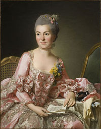 Marie-Suzanne Roslin, par Alexandre Roslin, 1770.