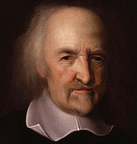 Thomas Hobbes: portrait par John Michael Wright (National Portrait Gallery, Londres)